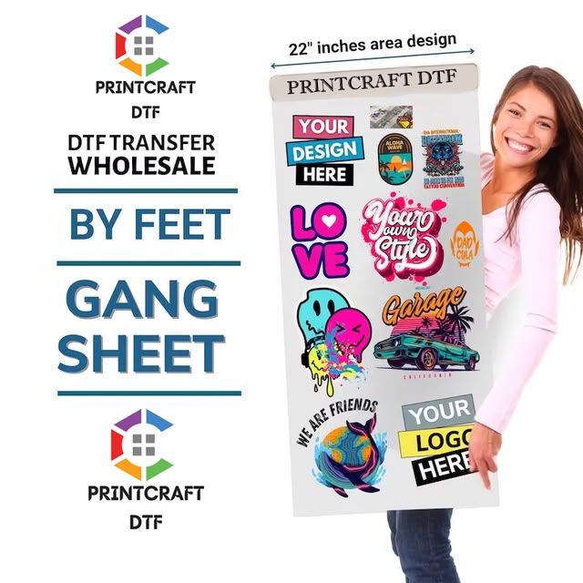 Custom DTF Transfer & DTF Transfer Services | PrintCraft DTF